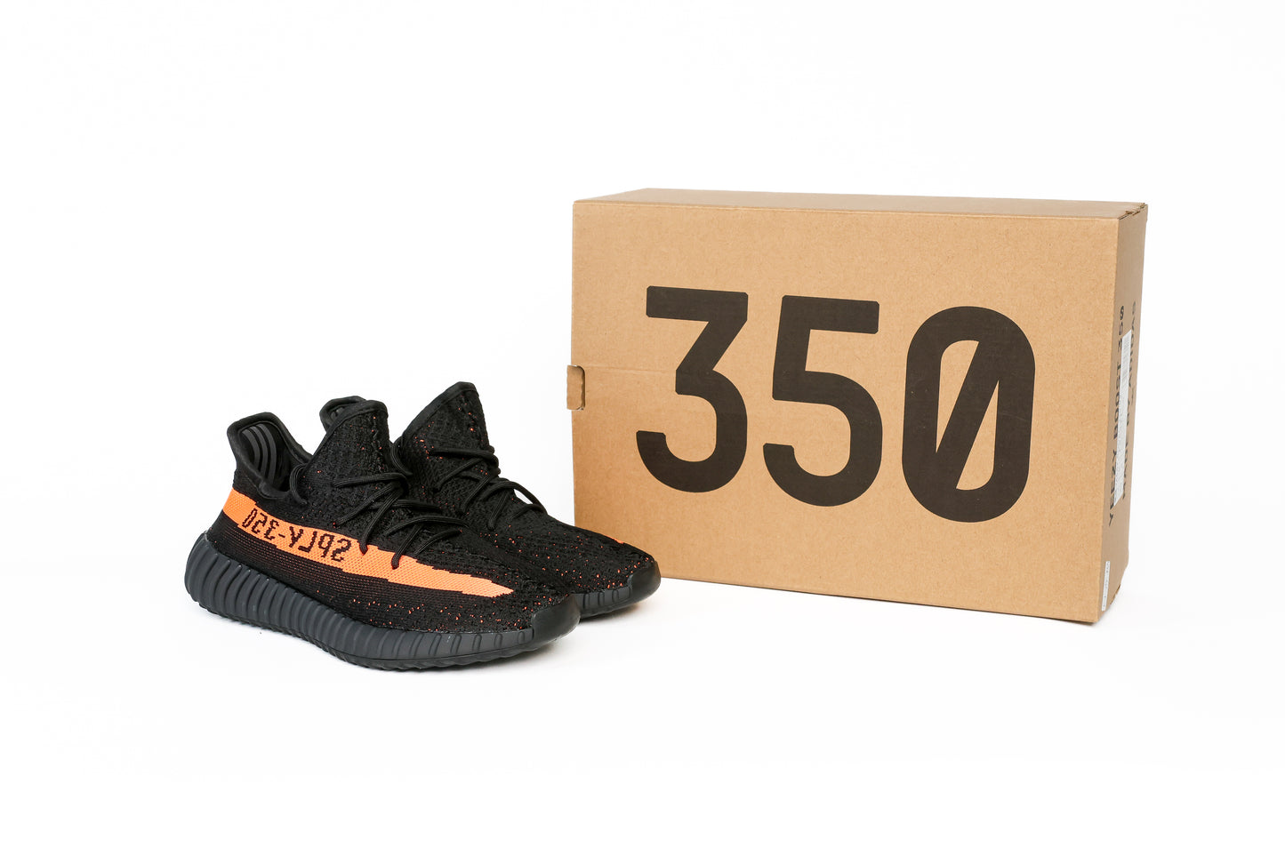 Yeezy Boost 350 V2 Black and Orange