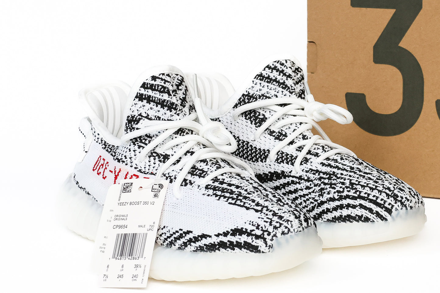 Yeezy Boost 350 V2 Zebra