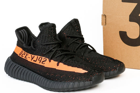 Yeezy Boost 350 V2 Black and Orange